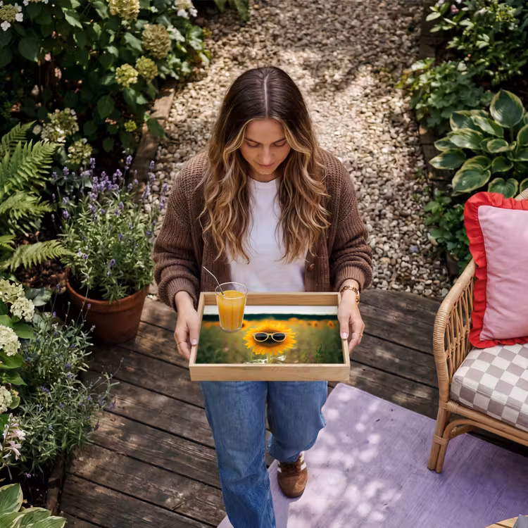 Tray - Sunflower - Field - Sunglasses — 6