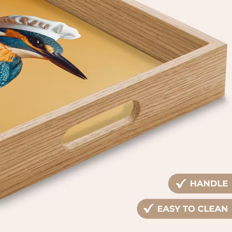 Tray - Kingfisher - Pillar - Cook's hat - Bird — 9