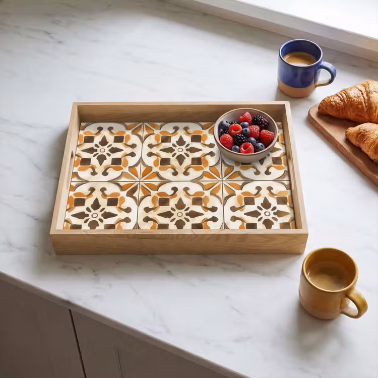Tray - Vintage - Spanish - Decoration - Ceramics — 3