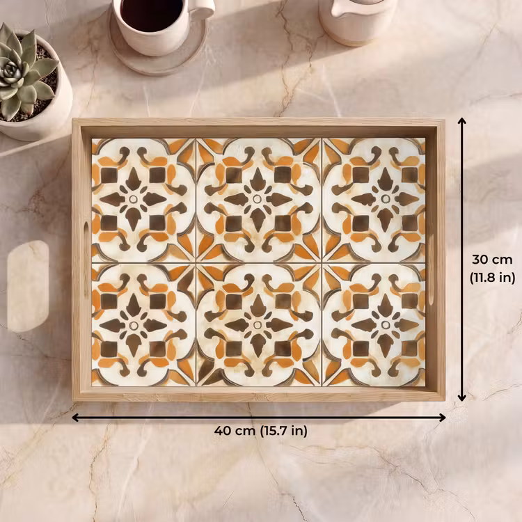 Tray - Vintage - Spanish - Decoration - Ceramics — 7