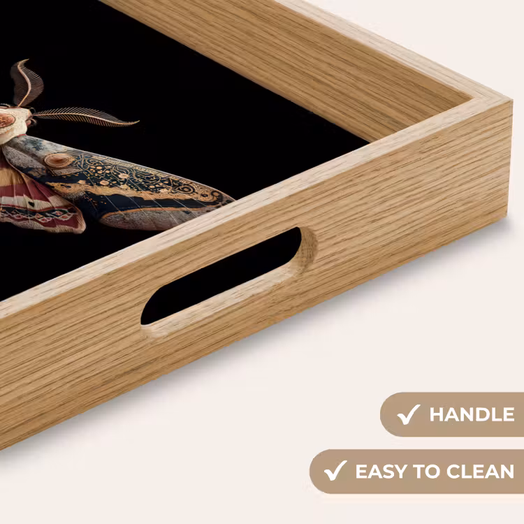 Tray - Moth - Oriental patterns - Ornamental — 9
