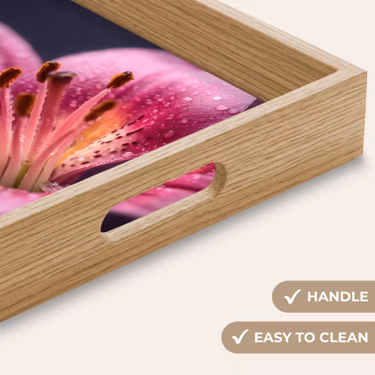 Tray - Pink - lily - Dewdrops — 9