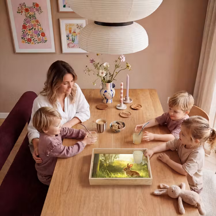 Tray - Rabbit - Sunlight - Forest — 5