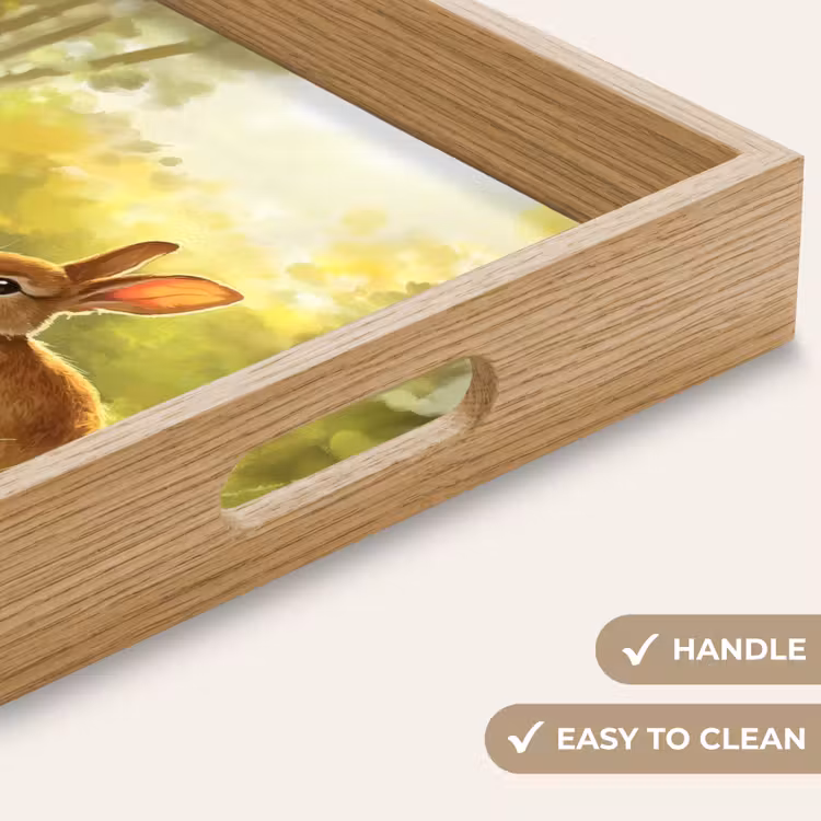 Tray - Rabbit - Sunlight - Forest — 9