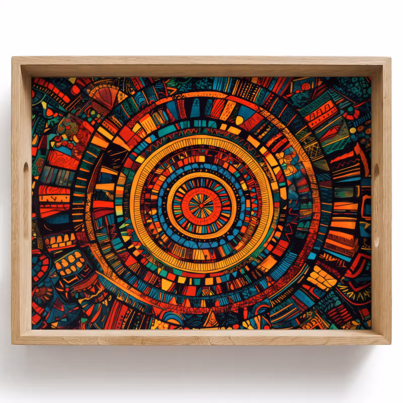 Tray - Mandala - Circles - Patterns — 1