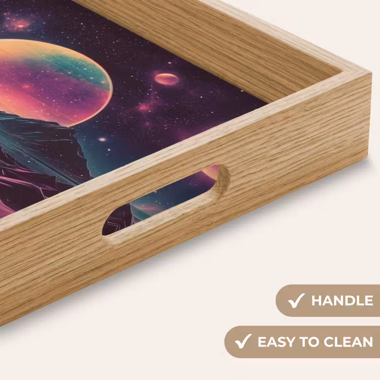 Tray - Landscape - Planets - Horizon - Purple — 9
