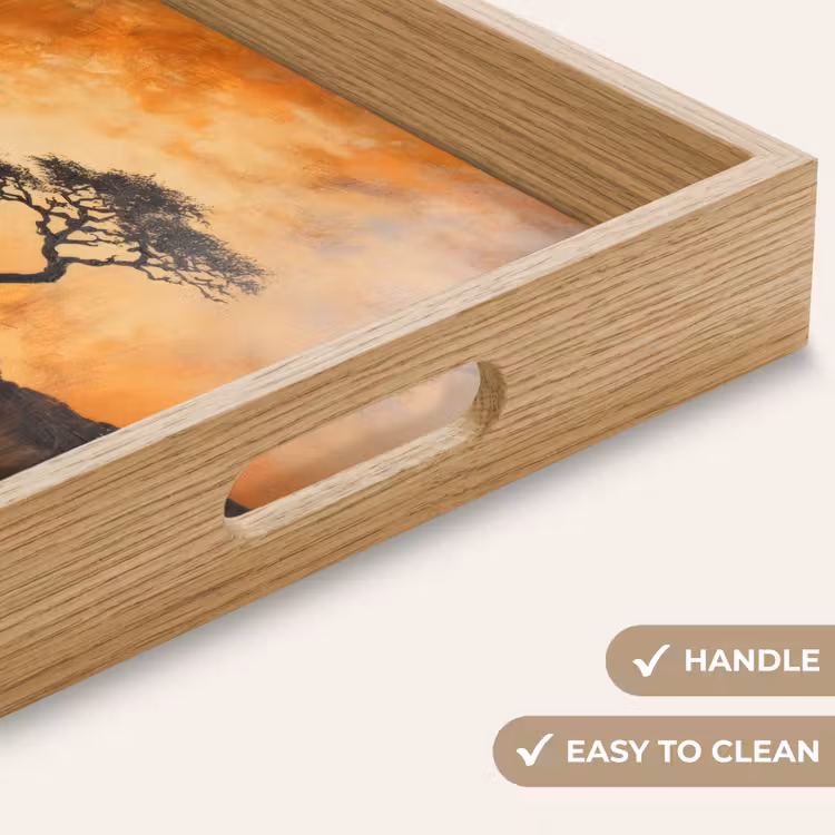 Tray - Tree - Landscape - Orange — 9