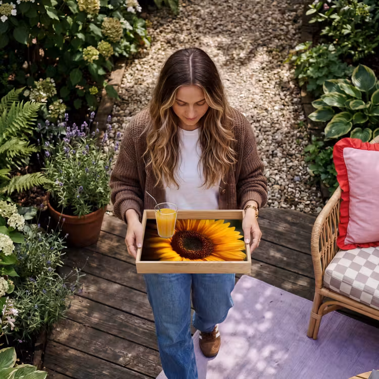 Tray - Yellow - Sunflower - Summer — 6