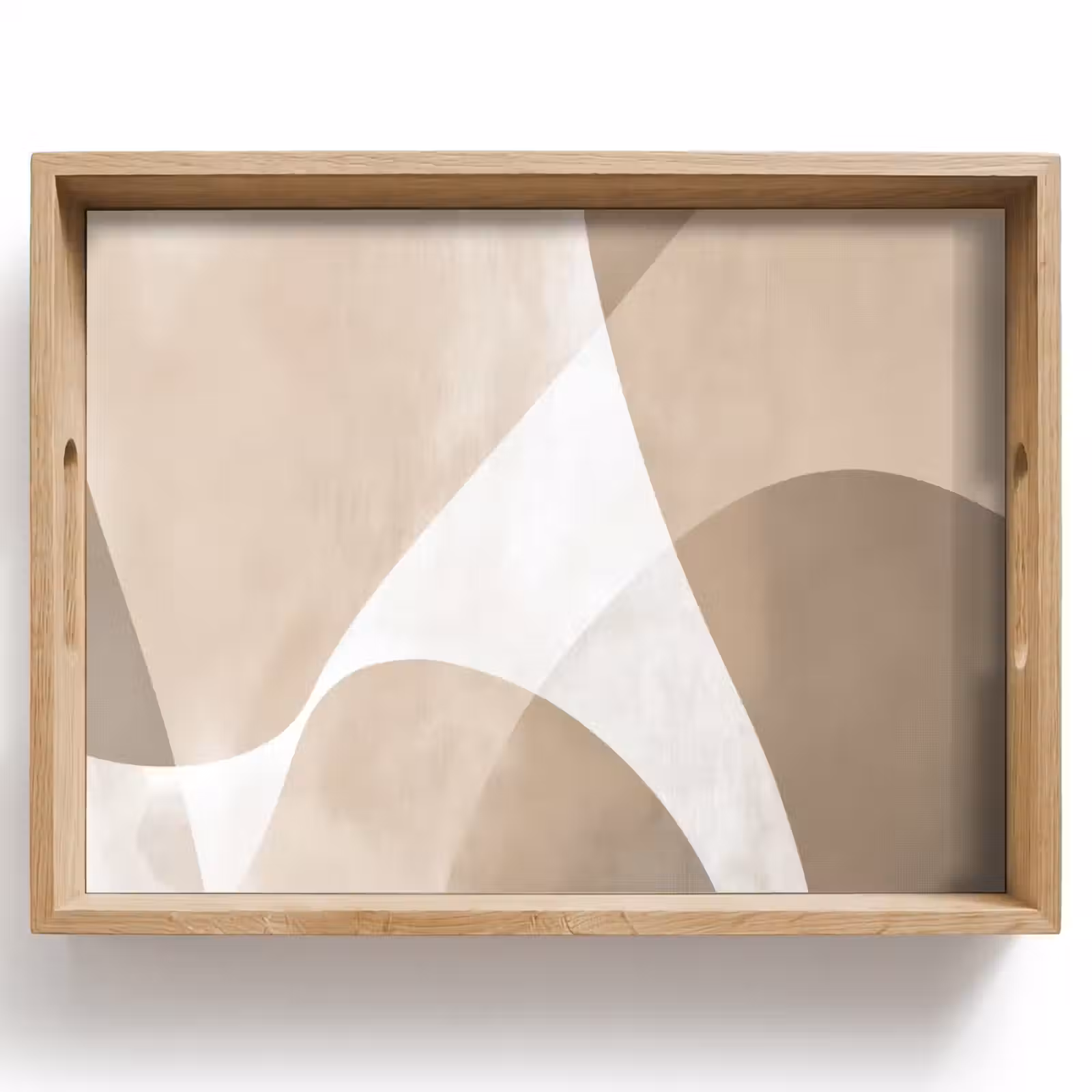 Tray - Smooth surfaces - Harmonious - Wavy — 1