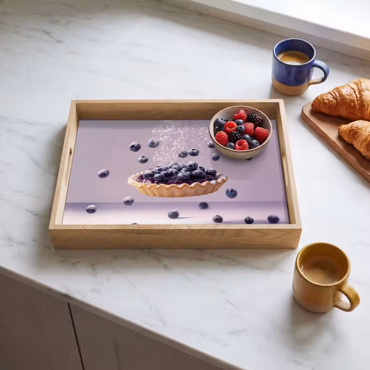 Tray - Food - Pie - Berries - Blue — 3