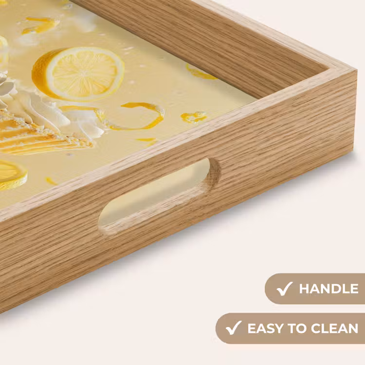 Tray - Lemon - Cake - Food - Yellow — 9