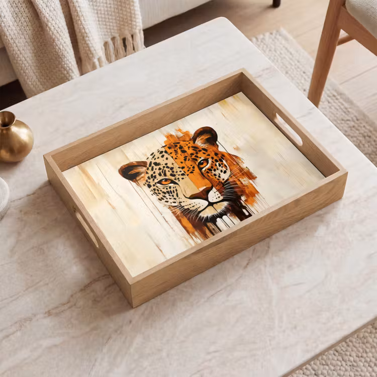 Tray - Leopard - Symmetrical - Stripes — 2