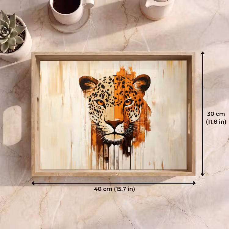 Tray - Leopard - Symmetrical - Stripes — 7