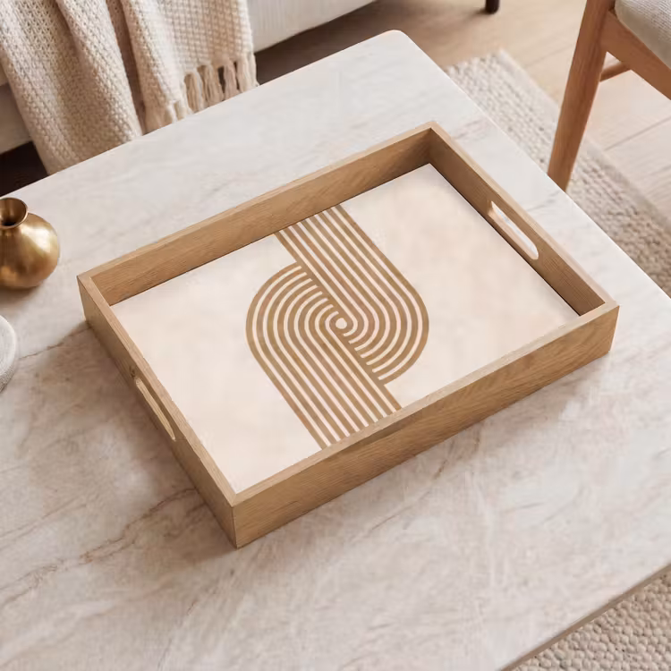 Tray - Symmetrical bend - Copper colored — 2