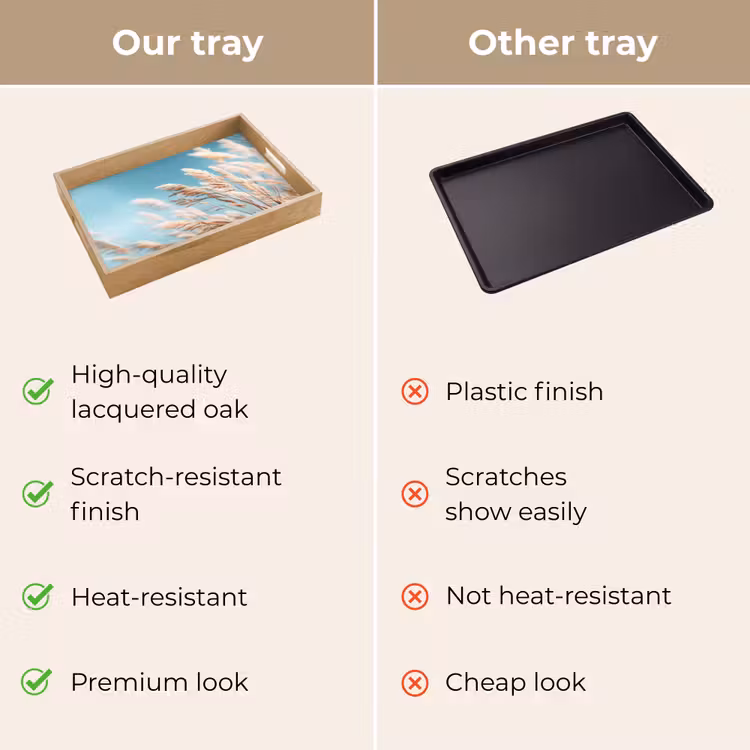 Tray - Ornamental grass - Wind - Light brown — 10