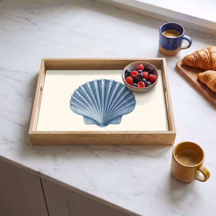 Tray - Ribbing - Blue - Shell — 3