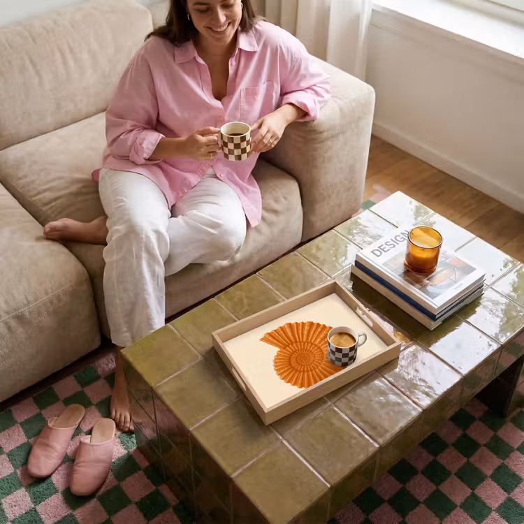 Tray - Shell - Orange - Ribbed — 4