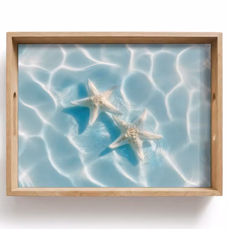 Tray - Starfish - Wavy water - Soothing — 1