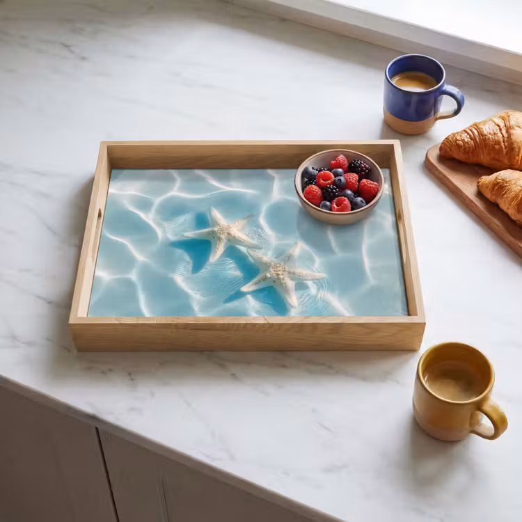 Tray - Starfish - Wavy water - Soothing — 3
