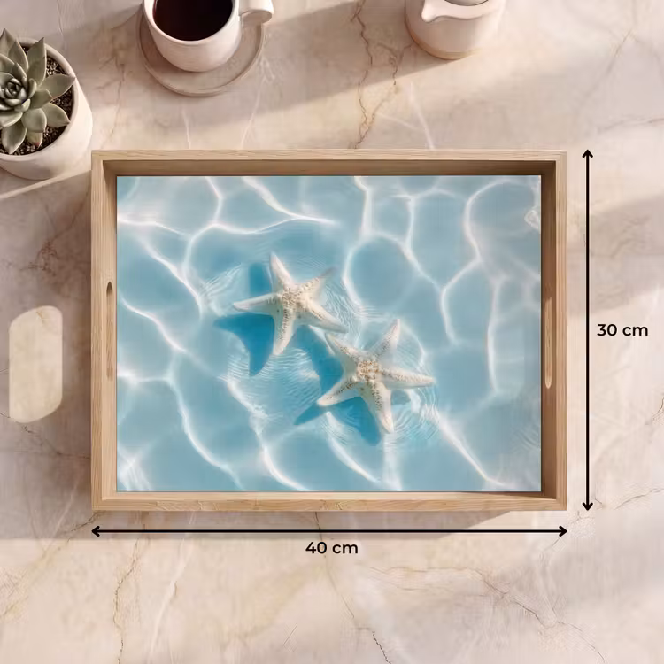 Tray - Starfish - Wavy water - Soothing — 8