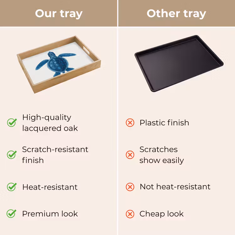 Tray - Turtle - Blue - Shield — 10