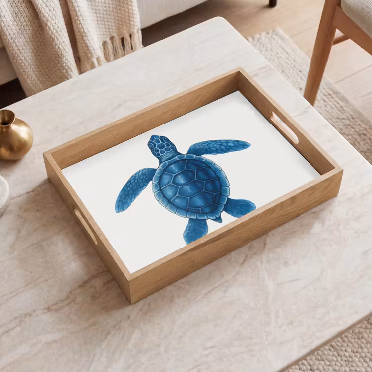 Tray - Turtle - Blue - Shield — 2