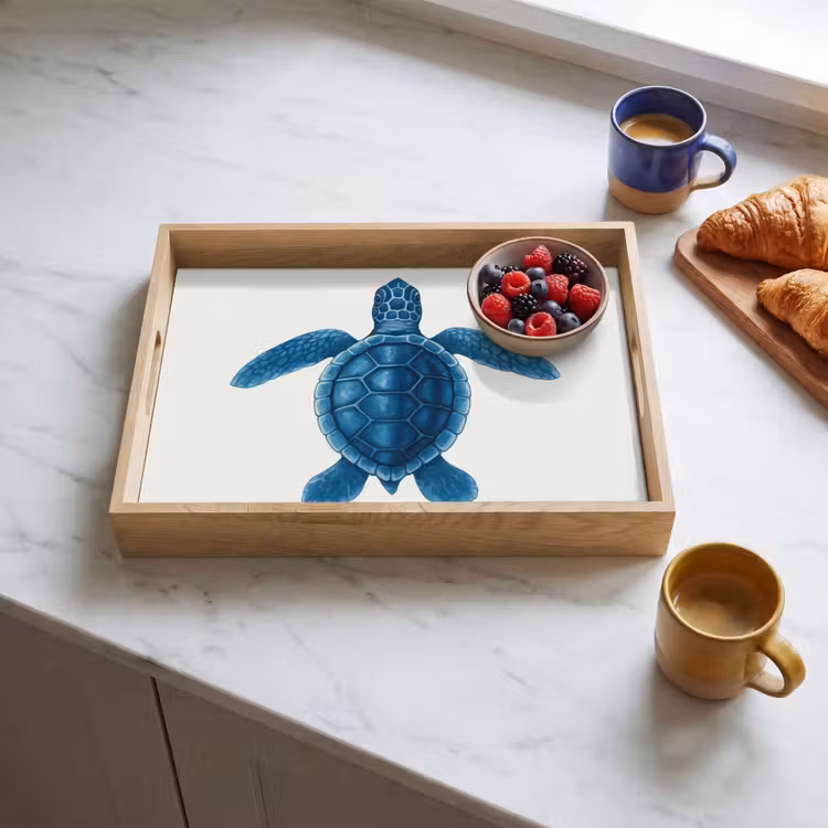 Tray - Turtle - Blue - Shield — 3