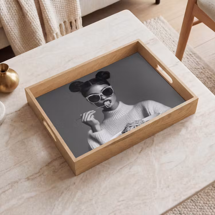 Tray - Woman - Pasta - Sunglasses — 2