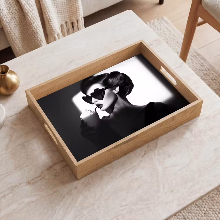 Tray - Woman - Black - Heart — 2