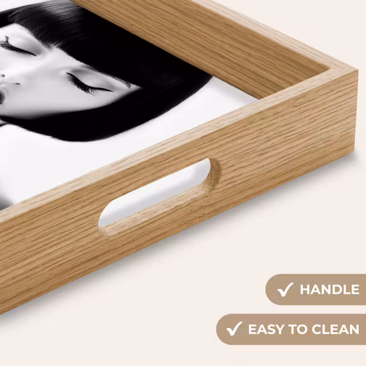 Tray - Woman - Lolly - Black - White — 9