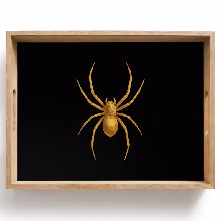 Tray - Spider - Gold - Minimalist - Legs — 1