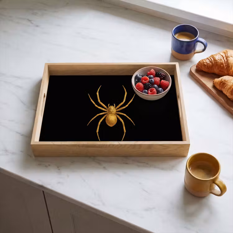 Tray - Spider - Gold - Minimalist - Legs — 3