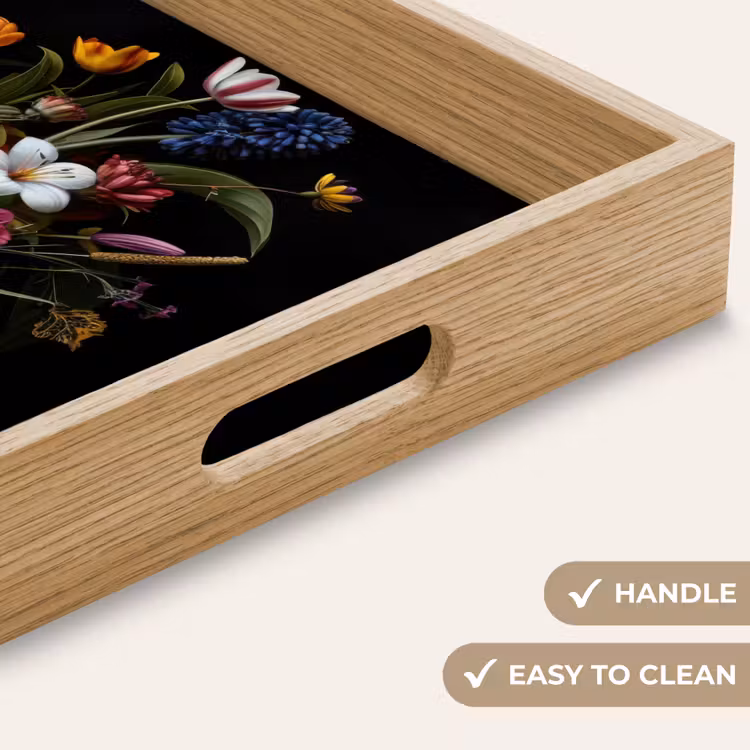 Tray - Spring - Flowers - Classic - Vase — 9