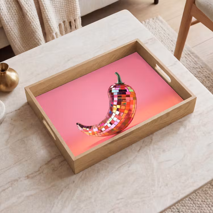 Tray - Pepper - Disco - Red - Glitter — 2