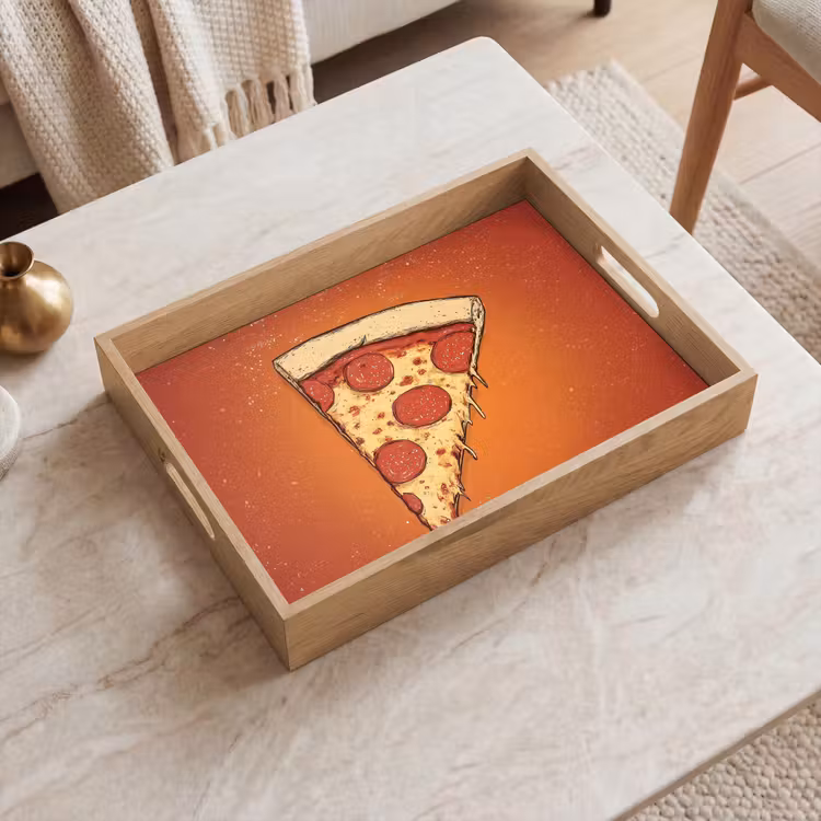 Tray - Pizza - Cheese - Red - Pepperoni — 2
