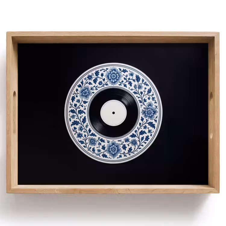 Tray - Vinyl - LP - Delft Blue - Music — 1