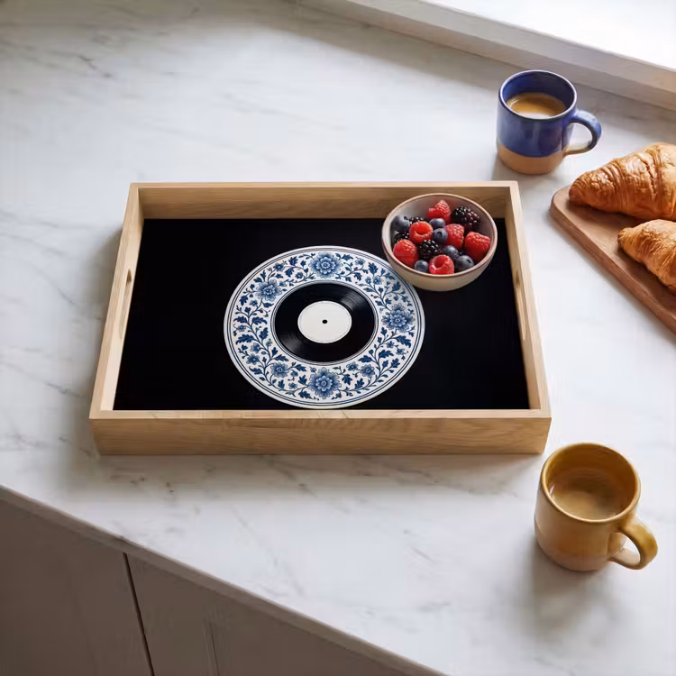 Tray - Vinyl - LP - Delft Blue - Music — 3