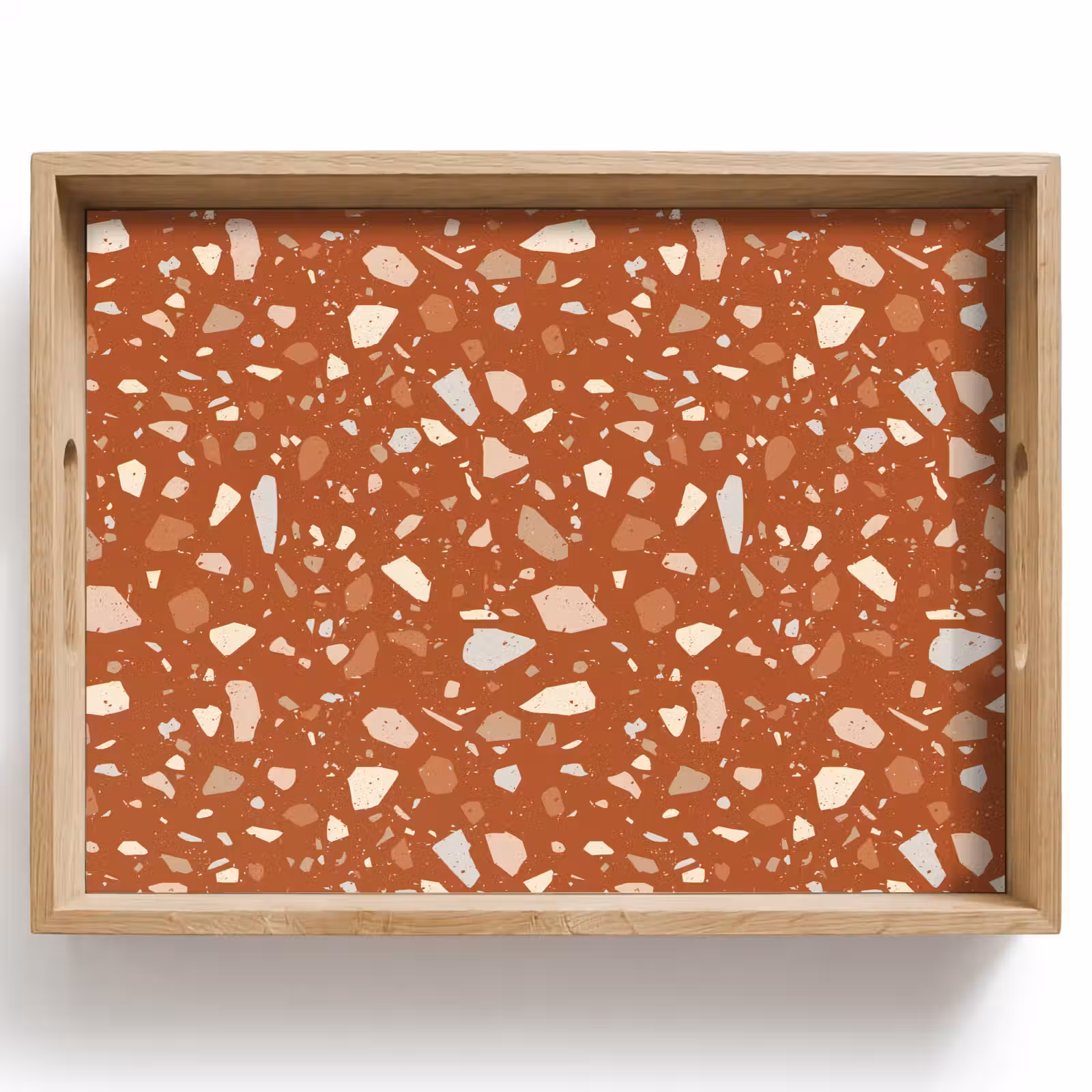 Tray - Terrazzo - Pattern - Clay — 1