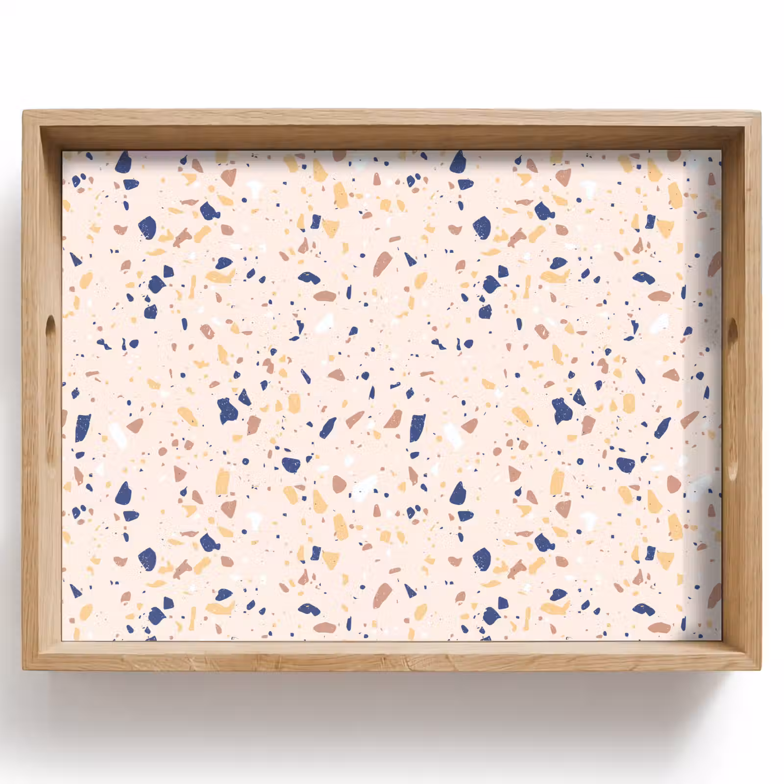 Tray - Terrazzo - Pattern - Colorful - Indigo — 1