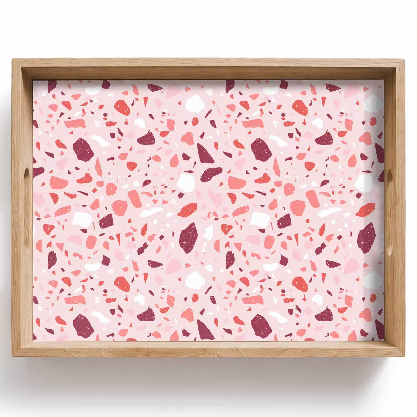 Tray - Terrazzo - Pattern - Pink — 1