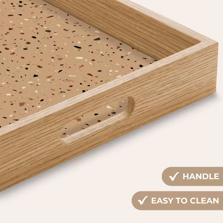 Tray - Terrazzo - Pattern - Beige — 9