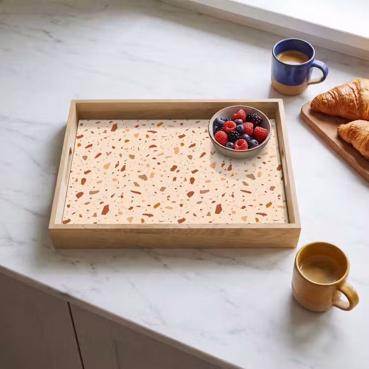 Tray - Terrazzo - Pattern - Colorful - Stone — 3