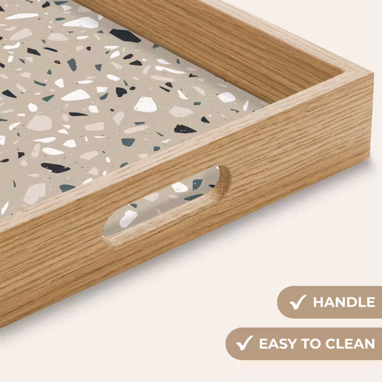 Tray - Terrazzo - Pattern - Green — 9