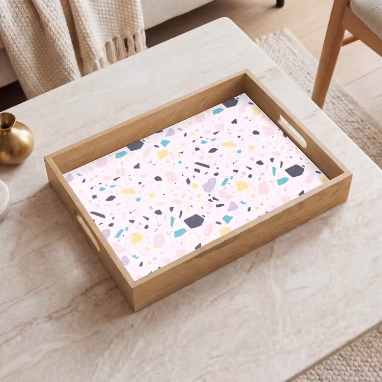 Tray - Terrazzo - Pattern - Soft - Candy — 2