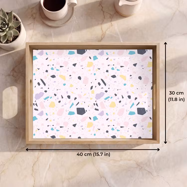 Tray - Terrazzo - Pattern - Soft - Candy — 7