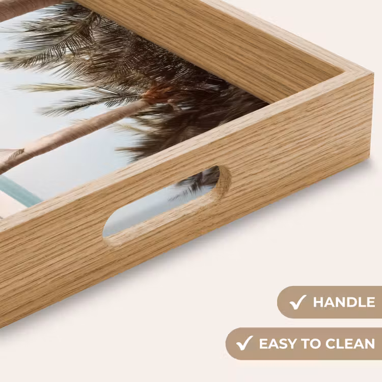 Tray - Hammock - Palm trees - Beach - Sea — 9