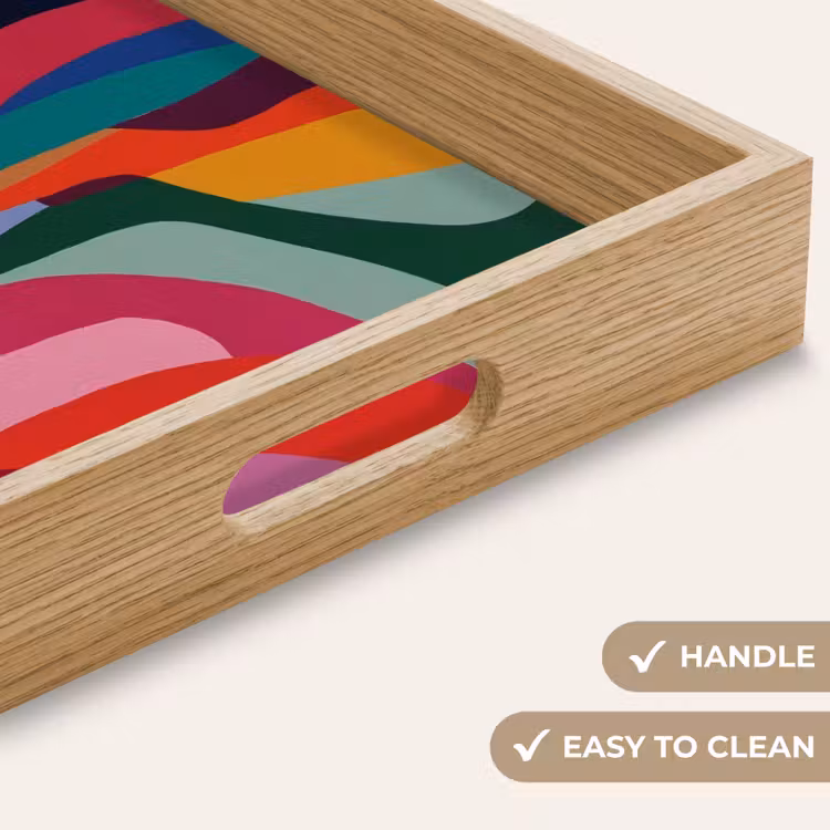 Tray - Shapes - Curves - Colorful - Abstract — 9