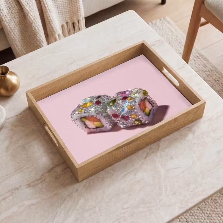Tray - Sushi - Rolls - Stones - Colorful — 2