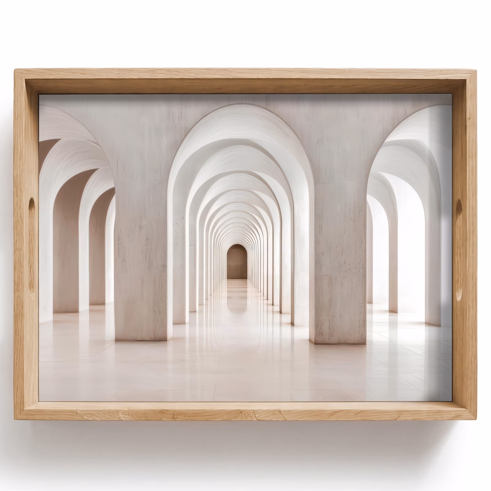Tray - Hallway - Arches - Symmetrical - Modern — 1