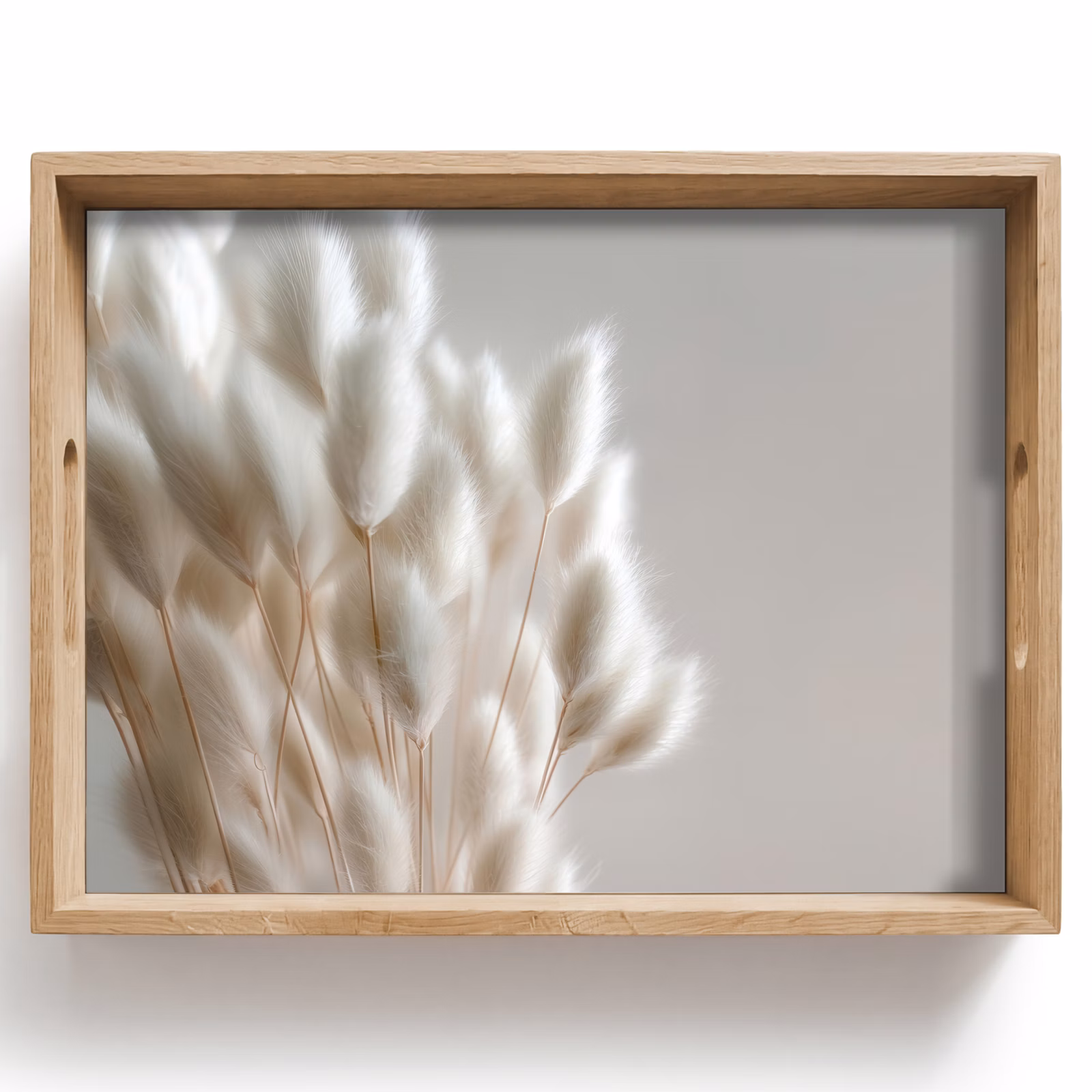 Tray - Plumes - Beige - Minimalist — 1